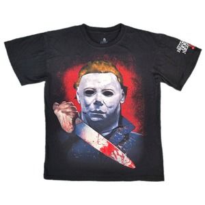 Universal Studios Halloween Horror Nights Michael Myers 2016 Blood Splatter Sz M